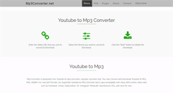 Desktop Screenshot of mp3converter.net