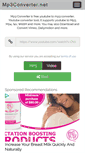 Mobile Screenshot of mp3converter.net